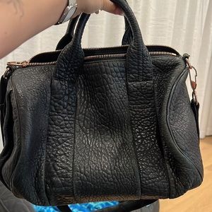Alexander Wang Rocco bag with rose gold hardware